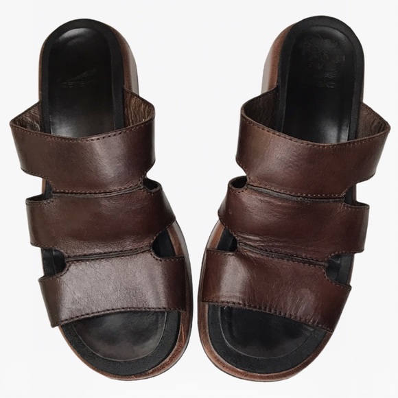 Dansko Leather Women’s Sandals-Shoes - 39